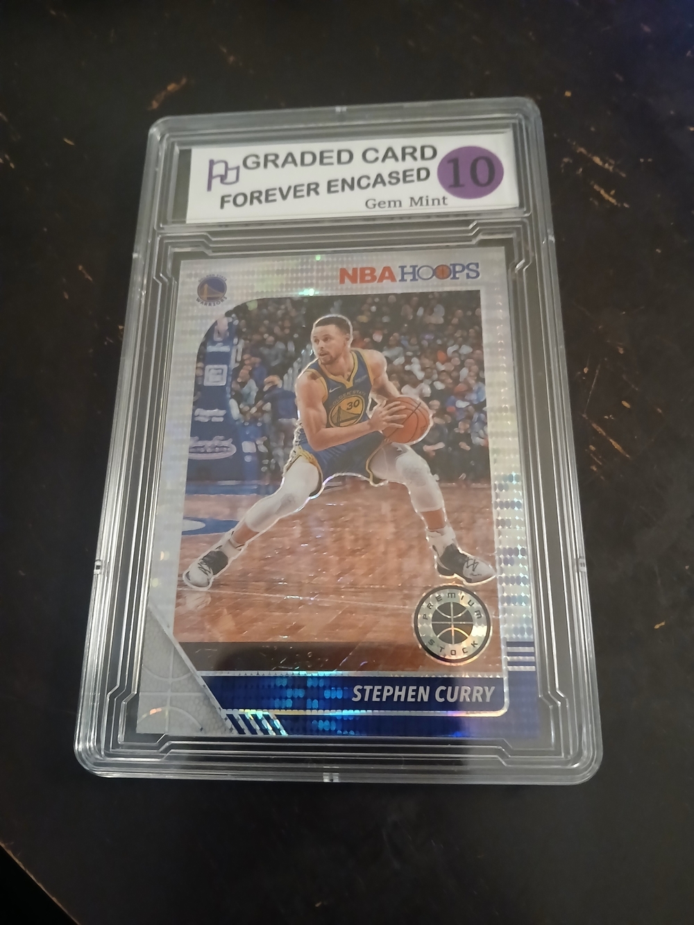 NBA Hoops Stephen Curry Pulsar Prizm Silver Gem Mint 10